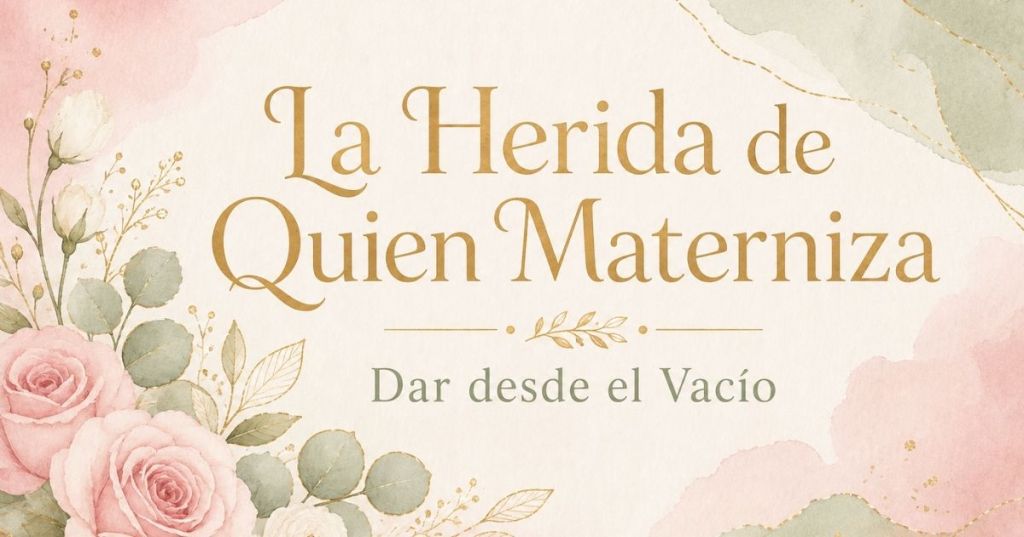La Herida de Quien Materniza: Dar desde el&nbsp;Vacío